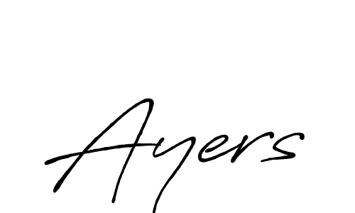 Similarly Antro_Vectra_Bolder is the best handwritten signature design. Signature creator online .You can use it as an online autograph creator for name Ayers. Ayers signature style 7 images and pictures png