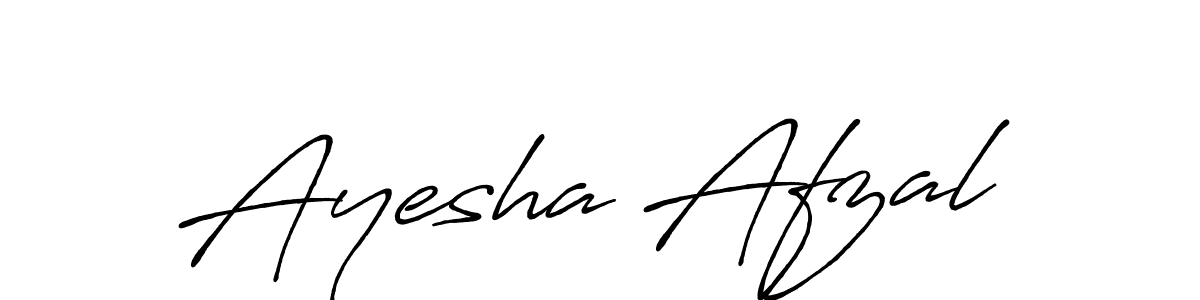 Also we have Ayesha Afzal name is the best signature style. Create professional handwritten signature collection using Antro_Vectra_Bolder autograph style. Ayesha Afzal signature style 7 images and pictures png