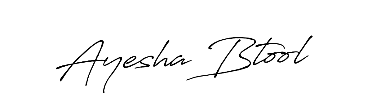 if you are searching for the best signature style for your name Ayesha Btool. so please give up your signature search. here we have designed multiple signature styles  using Antro_Vectra_Bolder. Ayesha Btool signature style 7 images and pictures png