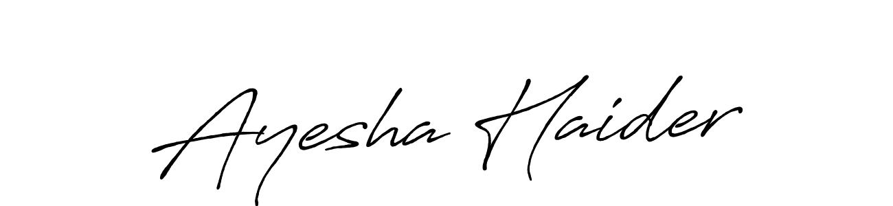 Best and Professional Signature Style for Ayesha Haider. Antro_Vectra_Bolder Best Signature Style Collection. Ayesha Haider signature style 7 images and pictures png