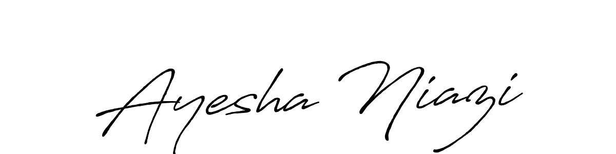 Here are the top 10 professional signature styles for the name Ayesha Niazi. These are the best autograph styles you can use for your name. Ayesha Niazi signature style 7 images and pictures png