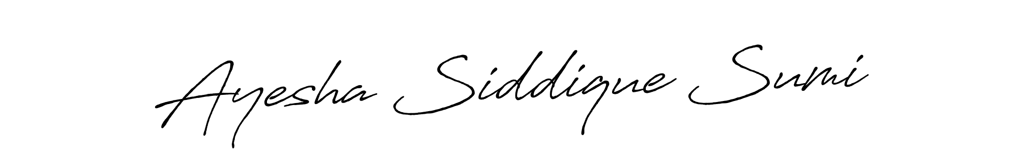 Make a beautiful signature design for name Ayesha Siddique Sumi. Use this online signature maker to create a handwritten signature for free. Ayesha Siddique Sumi signature style 7 images and pictures png