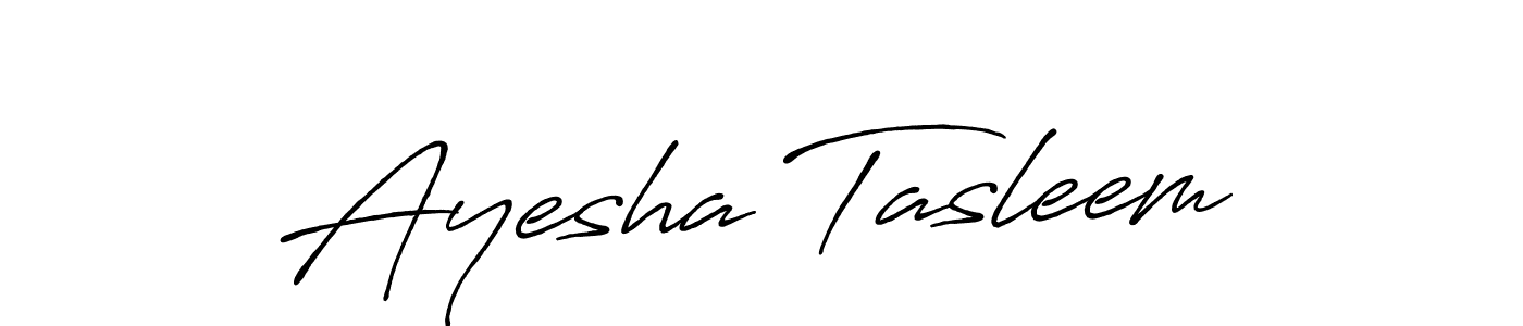 Make a beautiful signature design for name Ayesha Tasleem. Use this online signature maker to create a handwritten signature for free. Ayesha Tasleem signature style 7 images and pictures png