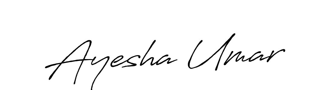 It looks lik you need a new signature style for name Ayesha Umar. Design unique handwritten (Antro_Vectra_Bolder) signature with our free signature maker in just a few clicks. Ayesha Umar signature style 7 images and pictures png