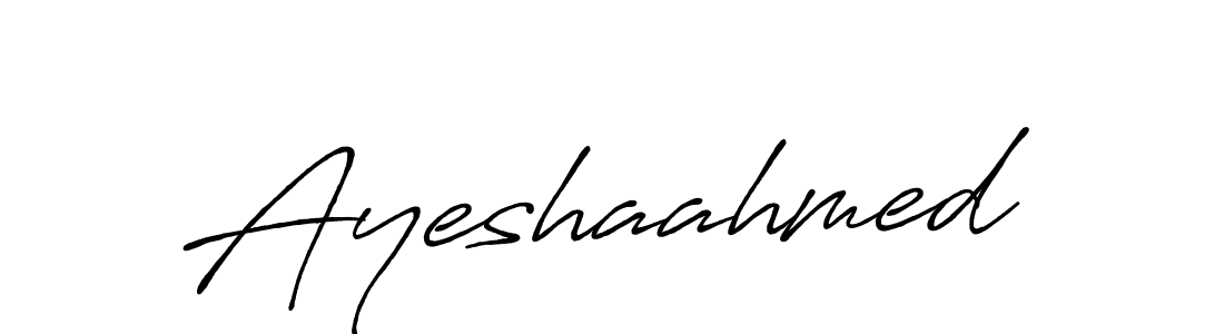 Make a beautiful signature design for name Ayeshaahmed. Use this online signature maker to create a handwritten signature for free. Ayeshaahmed signature style 7 images and pictures png