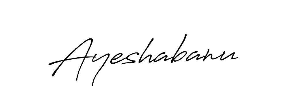You should practise on your own different ways (Antro_Vectra_Bolder) to write your name (Ayeshabanu) in signature. don't let someone else do it for you. Ayeshabanu signature style 7 images and pictures png