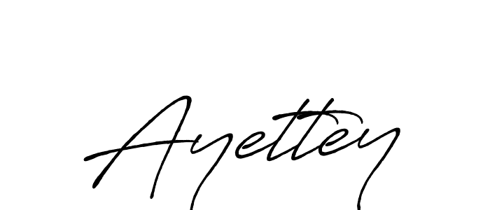 Ayettey stylish signature style. Best Handwritten Sign (Antro_Vectra_Bolder) for my name. Handwritten Signature Collection Ideas for my name Ayettey. Ayettey signature style 7 images and pictures png