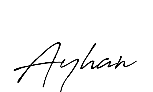 It looks lik you need a new signature style for name Ayhan. Design unique handwritten (Antro_Vectra_Bolder) signature with our free signature maker in just a few clicks. Ayhan signature style 7 images and pictures png