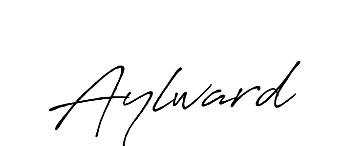 Make a beautiful signature design for name Aylward. With this signature (Antro_Vectra_Bolder) style, you can create a handwritten signature for free. Aylward signature style 7 images and pictures png