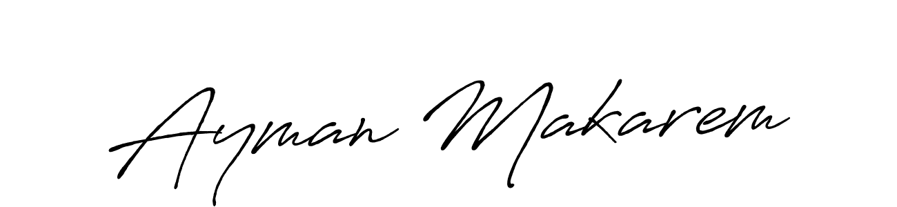 Here are the top 10 professional signature styles for the name Ayman Makarem. These are the best autograph styles you can use for your name. Ayman Makarem signature style 7 images and pictures png