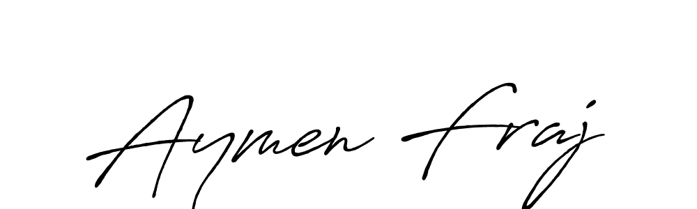 The best way (Antro_Vectra_Bolder) to make a short signature is to pick only two or three words in your name. The name Aymen Fraj include a total of six letters. For converting this name. Aymen Fraj signature style 7 images and pictures png