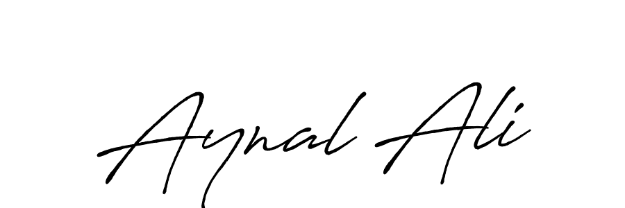 Make a beautiful signature design for name Aynal Ali. Use this online signature maker to create a handwritten signature for free. Aynal Ali signature style 7 images and pictures png