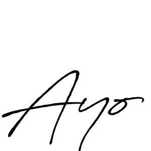 Also You can easily find your signature by using the search form. We will create Ayo name handwritten signature images for you free of cost using Antro_Vectra_Bolder sign style. Ayo signature style 7 images and pictures png
