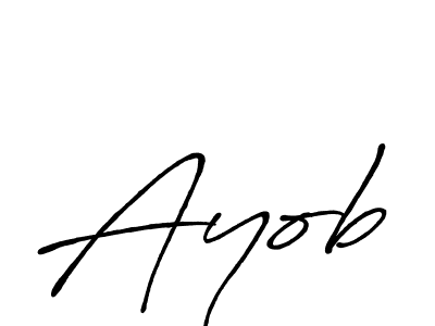 Make a beautiful signature design for name Ayob. Use this online signature maker to create a handwritten signature for free. Ayob signature style 7 images and pictures png