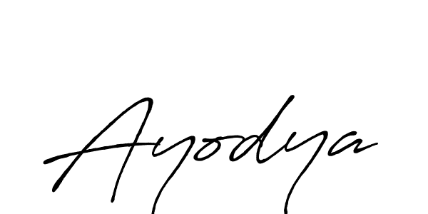 Ayodya stylish signature style. Best Handwritten Sign (Antro_Vectra_Bolder) for my name. Handwritten Signature Collection Ideas for my name Ayodya. Ayodya signature style 7 images and pictures png