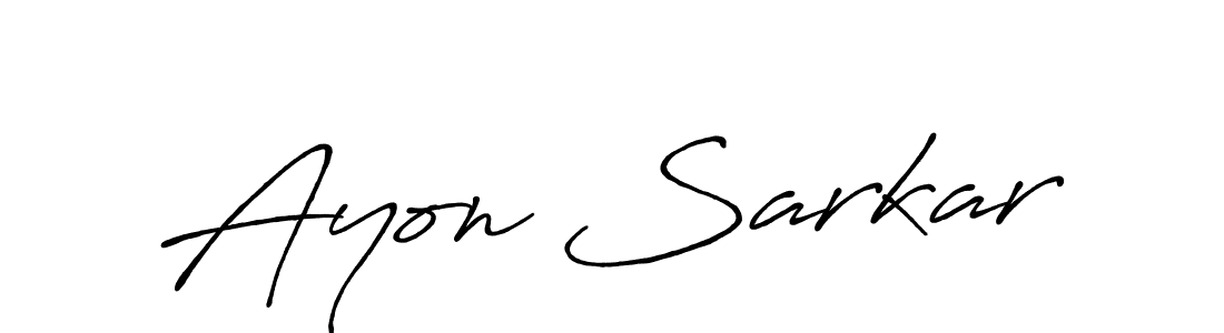 Here are the top 10 professional signature styles for the name Ayon Sarkar. These are the best autograph styles you can use for your name. Ayon Sarkar signature style 7 images and pictures png