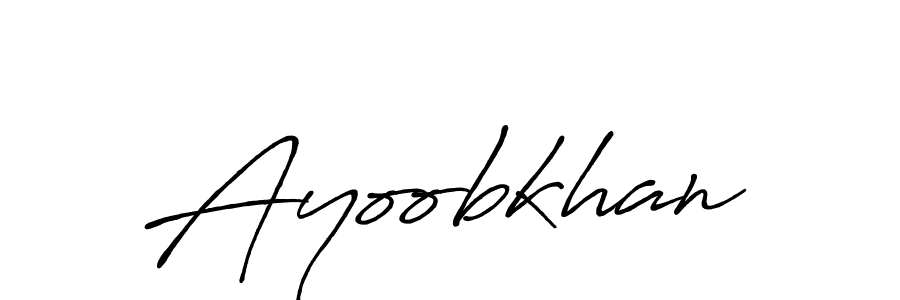 Antro_Vectra_Bolder is a professional signature style that is perfect for those who want to add a touch of class to their signature. It is also a great choice for those who want to make their signature more unique. Get Ayoobkhan name to fancy signature for free. Ayoobkhan signature style 7 images and pictures png