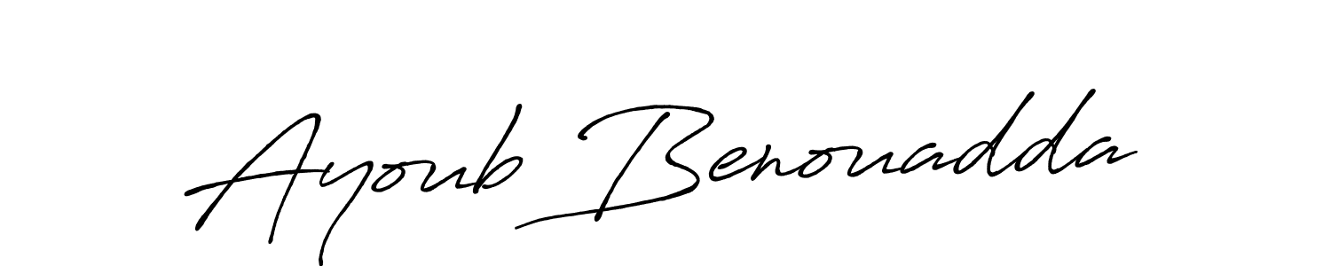 See photos of Ayoub Benouadda official signature by Spectra . Check more albums & portfolios. Read reviews & check more about Antro_Vectra_Bolder font. Ayoub Benouadda signature style 7 images and pictures png