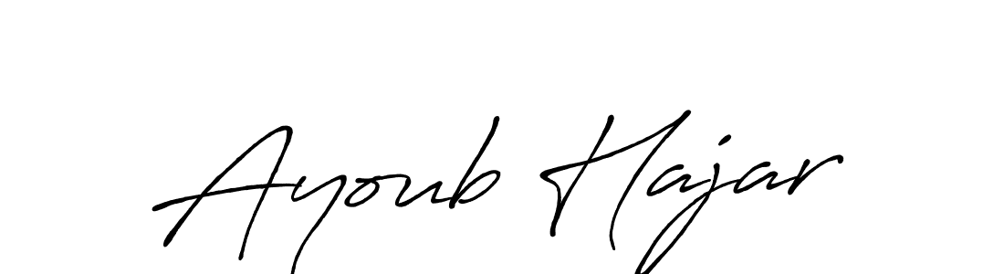 You can use this online signature creator to create a handwritten signature for the name Ayoub Hajar. This is the best online autograph maker. Ayoub Hajar signature style 7 images and pictures png