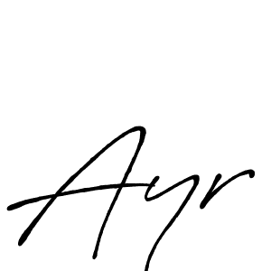 Once you've used our free online signature maker to create your best signature Antro_Vectra_Bolder style, it's time to enjoy all of the benefits that Ayr name signing documents. Ayr signature style 7 images and pictures png