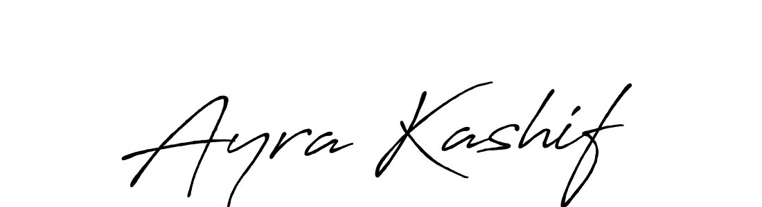 Antro_Vectra_Bolder is a professional signature style that is perfect for those who want to add a touch of class to their signature. It is also a great choice for those who want to make their signature more unique. Get Ayra Kashif name to fancy signature for free. Ayra Kashif signature style 7 images and pictures png