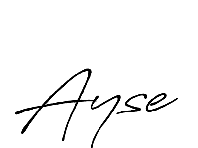 Make a beautiful signature design for name Ayse. With this signature (Antro_Vectra_Bolder) style, you can create a handwritten signature for free. Ayse signature style 7 images and pictures png