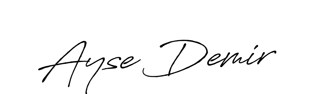 Make a short Ayse Demir signature style. Manage your documents anywhere anytime using Antro_Vectra_Bolder. Create and add eSignatures, submit forms, share and send files easily. Ayse Demir signature style 7 images and pictures png