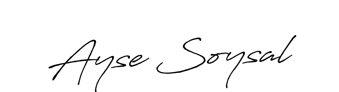 The best way (Antro_Vectra_Bolder) to make a short signature is to pick only two or three words in your name. The name Ayse Soysal include a total of six letters. For converting this name. Ayse Soysal signature style 7 images and pictures png