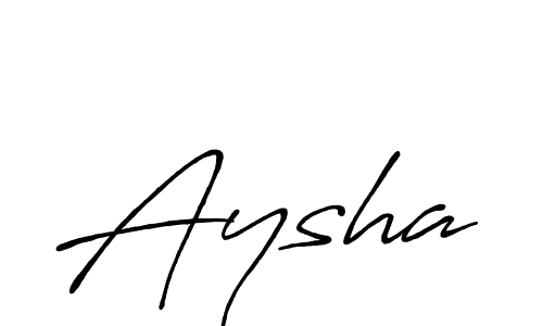 Similarly Antro_Vectra_Bolder is the best handwritten signature design. Signature creator online .You can use it as an online autograph creator for name Aysha. Aysha signature style 7 images and pictures png