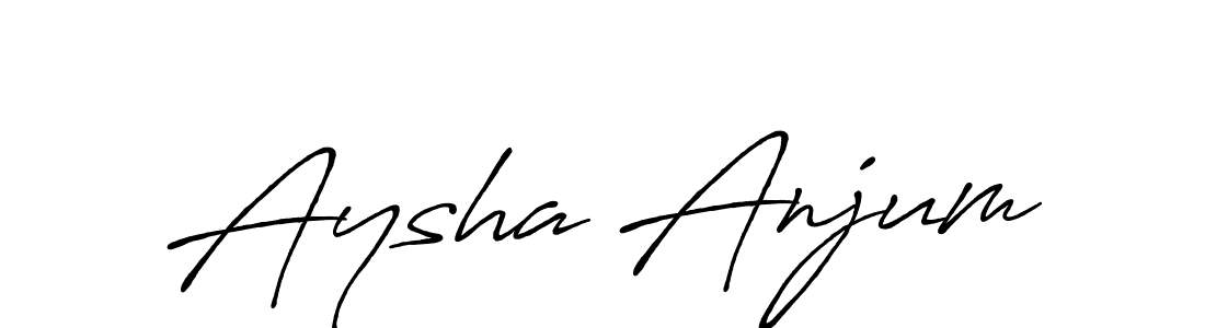 You can use this online signature creator to create a handwritten signature for the name Aysha Anjum. This is the best online autograph maker. Aysha Anjum signature style 7 images and pictures png
