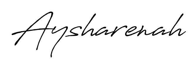 Practice writing Aysharenah with the flow of Antro_Vectra_Bolder lettering. A fantastic source of inspiration for developing your personal signature style. Aysharenah signature style 7 images and pictures png