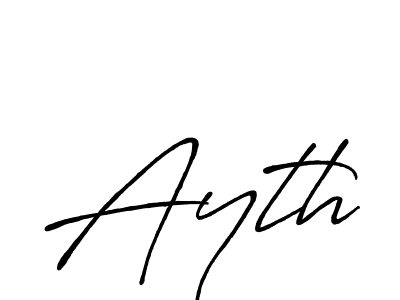 Also we have Ayth name is the best signature style. Create professional handwritten signature collection using Antro_Vectra_Bolder autograph style. Ayth signature style 7 images and pictures png