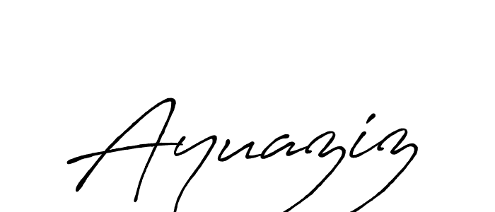 Similarly Antro_Vectra_Bolder is the best handwritten signature design. Signature creator online .You can use it as an online autograph creator for name Ayuaziz. Ayuaziz signature style 7 images and pictures png