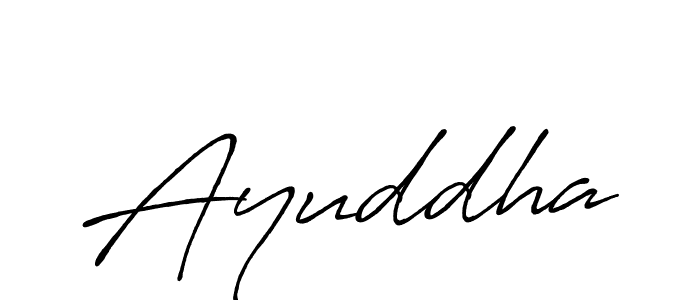 Ayuddha stylish signature style. Best Handwritten Sign (Antro_Vectra_Bolder) for my name. Handwritten Signature Collection Ideas for my name Ayuddha. Ayuddha signature style 7 images and pictures png