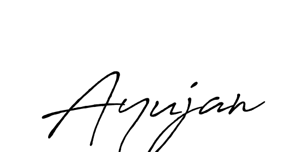 Similarly Antro_Vectra_Bolder is the best handwritten signature design. Signature creator online .You can use it as an online autograph creator for name Ayujan. Ayujan signature style 7 images and pictures png