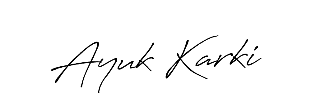 Check out images of Autograph of Ayuk Karki name. Actor Ayuk Karki Signature Style. Antro_Vectra_Bolder is a professional sign style online. Ayuk Karki signature style 7 images and pictures png