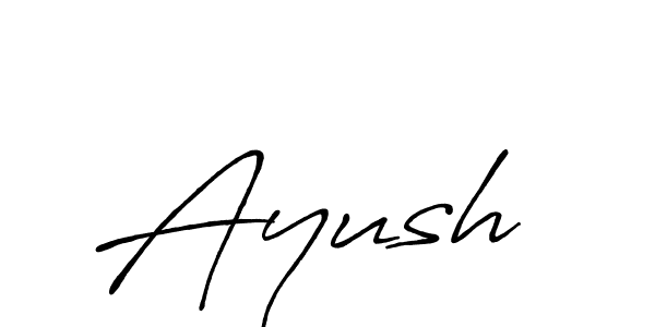 Best and Professional Signature Style for Ayush . Antro_Vectra_Bolder Best Signature Style Collection. Ayush  signature style 7 images and pictures png