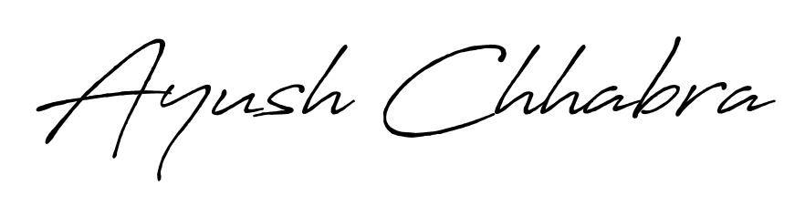 Also we have Ayush Chhabra name is the best signature style. Create professional handwritten signature collection using Antro_Vectra_Bolder autograph style. Ayush Chhabra signature style 7 images and pictures png