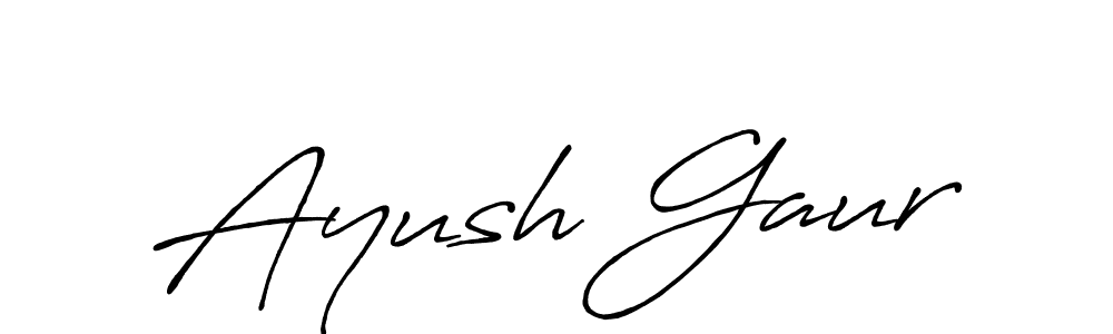 Make a beautiful signature design for name Ayush Gaur. Use this online signature maker to create a handwritten signature for free. Ayush Gaur signature style 7 images and pictures png