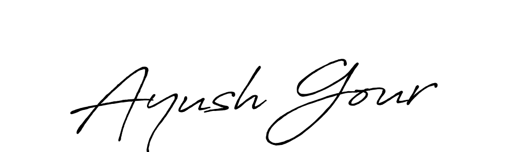 Similarly Antro_Vectra_Bolder is the best handwritten signature design. Signature creator online .You can use it as an online autograph creator for name Ayush Gour. Ayush Gour signature style 7 images and pictures png