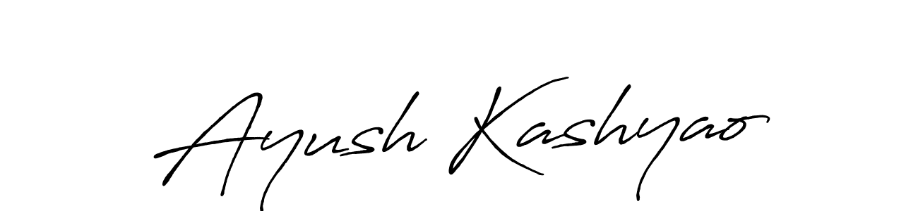 Make a short Ayush Kashyao signature style. Manage your documents anywhere anytime using Antro_Vectra_Bolder. Create and add eSignatures, submit forms, share and send files easily. Ayush Kashyao signature style 7 images and pictures png