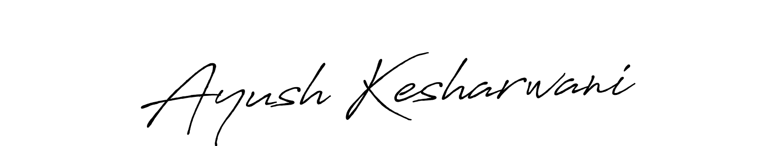 Antro_Vectra_Bolder is a professional signature style that is perfect for those who want to add a touch of class to their signature. It is also a great choice for those who want to make their signature more unique. Get Ayush Kesharwani name to fancy signature for free. Ayush Kesharwani signature style 7 images and pictures png