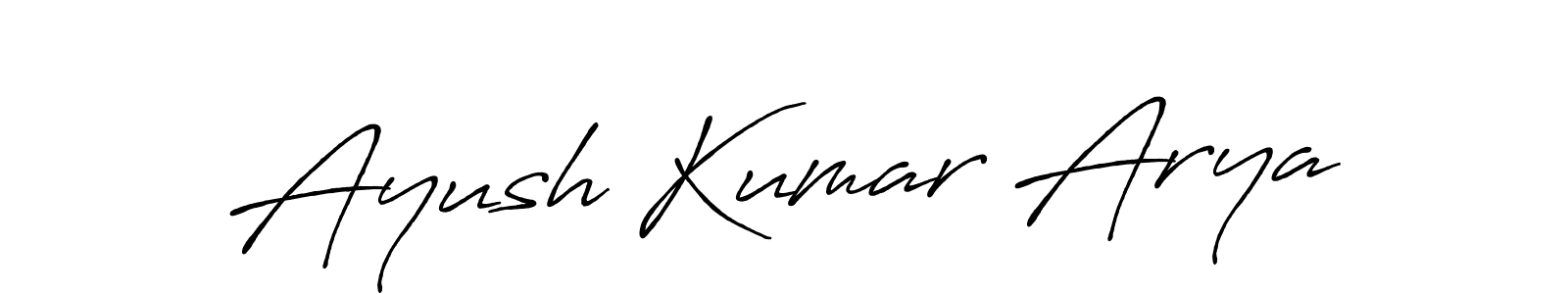 Make a short Ayush Kumar Arya signature style. Manage your documents anywhere anytime using Antro_Vectra_Bolder. Create and add eSignatures, submit forms, share and send files easily. Ayush Kumar Arya signature style 7 images and pictures png
