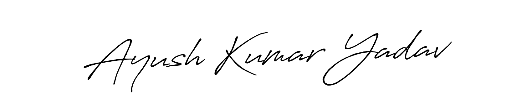 if you are searching for the best signature style for your name Ayush Kumar Yadav. so please give up your signature search. here we have designed multiple signature styles  using Antro_Vectra_Bolder. Ayush Kumar Yadav signature style 7 images and pictures png