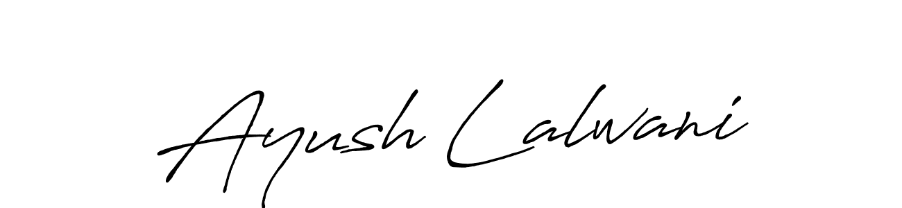 It looks lik you need a new signature style for name Ayush Lalwani. Design unique handwritten (Antro_Vectra_Bolder) signature with our free signature maker in just a few clicks. Ayush Lalwani signature style 7 images and pictures png