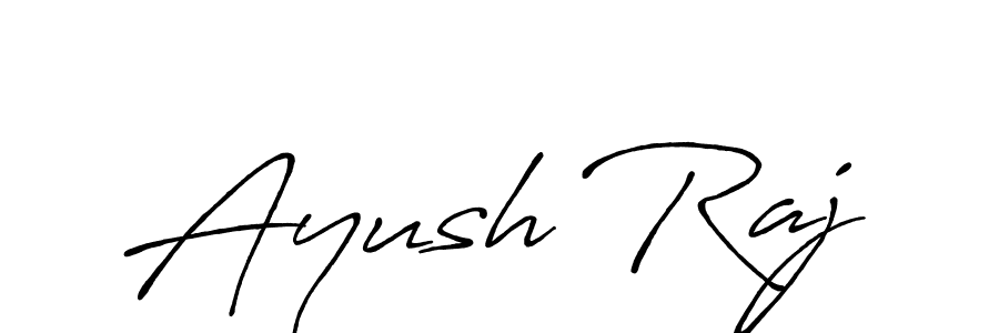 This is the best signature style for the Ayush Raj name. Also you like these signature font (Antro_Vectra_Bolder). Mix name signature. Ayush Raj signature style 7 images and pictures png