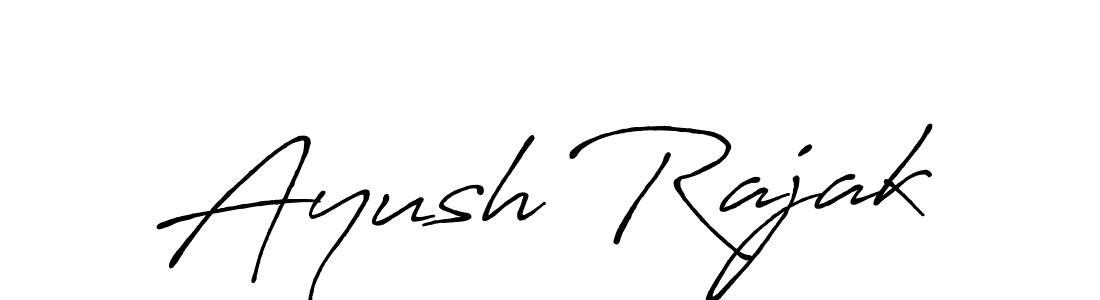 It looks lik you need a new signature style for name Ayush Rajak. Design unique handwritten (Antro_Vectra_Bolder) signature with our free signature maker in just a few clicks. Ayush Rajak signature style 7 images and pictures png