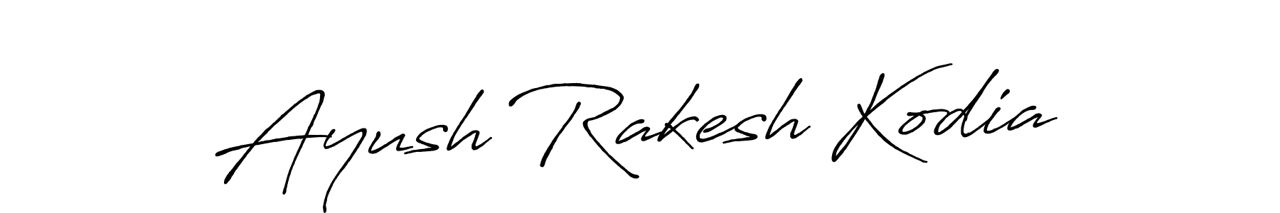 How to Draw Ayush Rakesh Kodia signature style? Antro_Vectra_Bolder is a latest design signature styles for name Ayush Rakesh Kodia. Ayush Rakesh Kodia signature style 7 images and pictures png