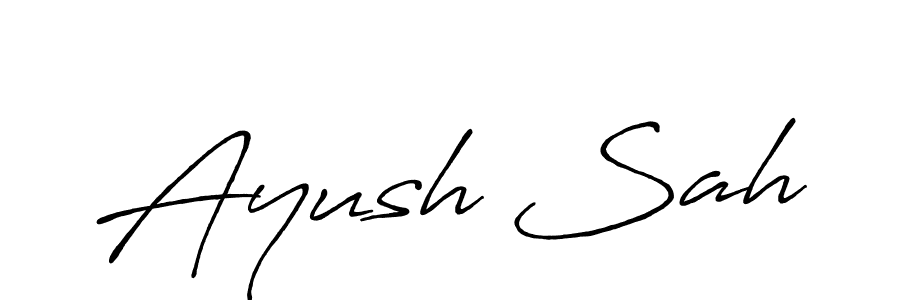 Make a short Ayush Sah signature style. Manage your documents anywhere anytime using Antro_Vectra_Bolder. Create and add eSignatures, submit forms, share and send files easily. Ayush Sah signature style 7 images and pictures png