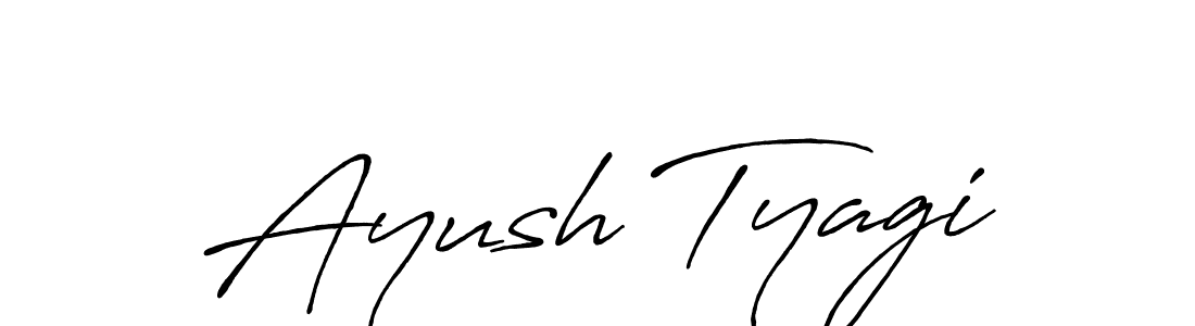 Make a beautiful signature design for name Ayush Tyagi. Use this online signature maker to create a handwritten signature for free. Ayush Tyagi signature style 7 images and pictures png